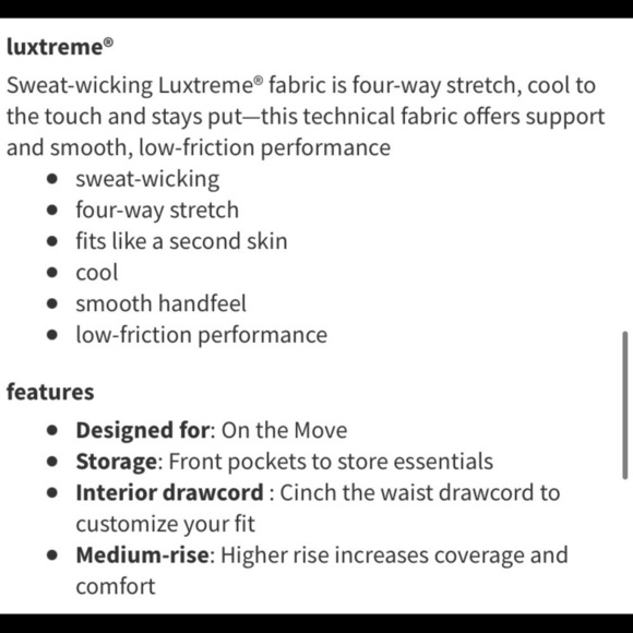 LULULEMON On the fly skirt drawstring waist black - Picture 13 of 14